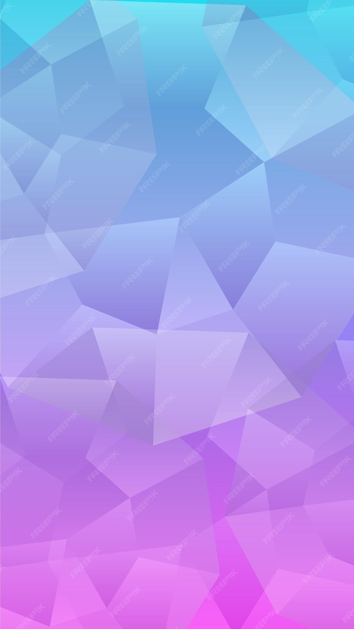 1125x2000 Premium Vector. iPhone, mobile wallpaper crystal abstract background design, background