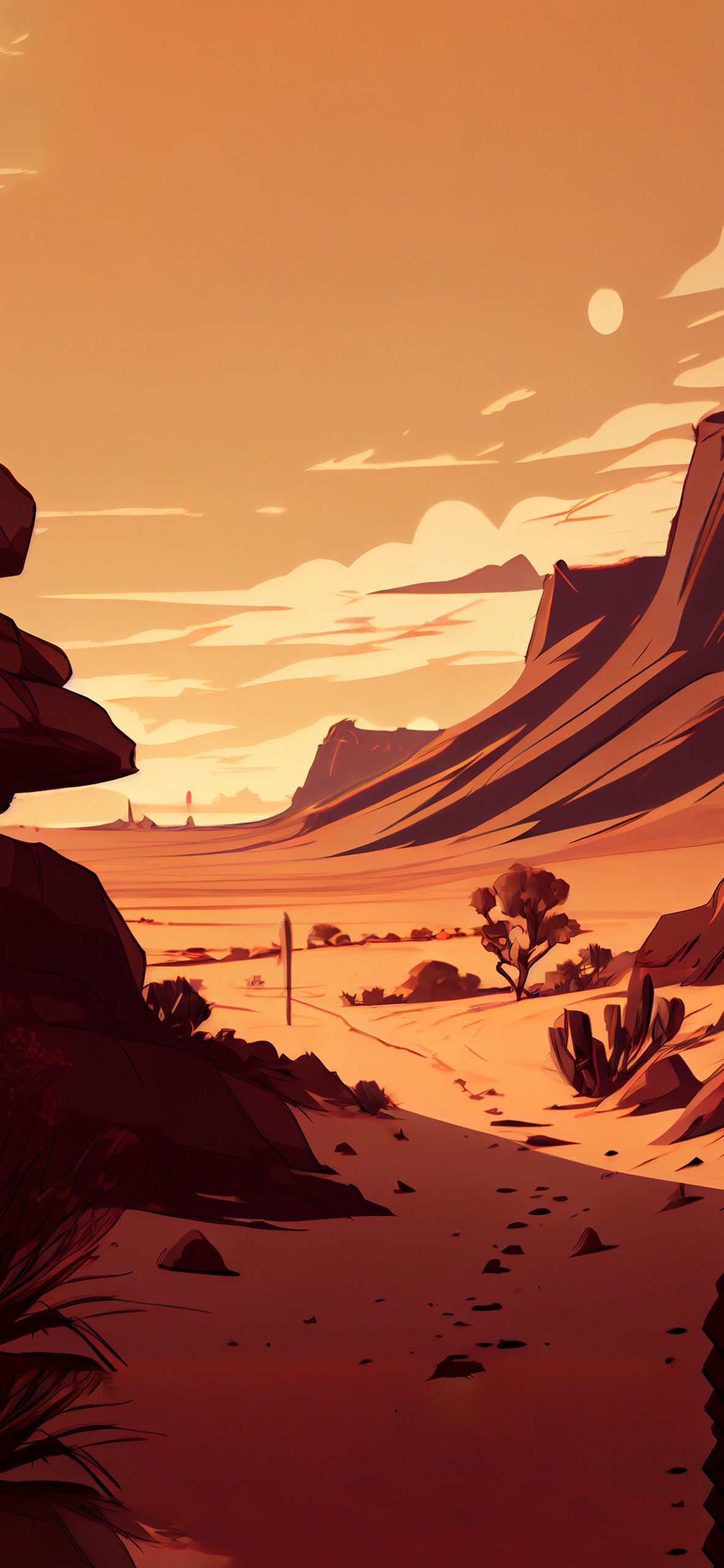 1183x2560 Aesthetic Desert Wallpaper Aesthetic Wallpaper iphone