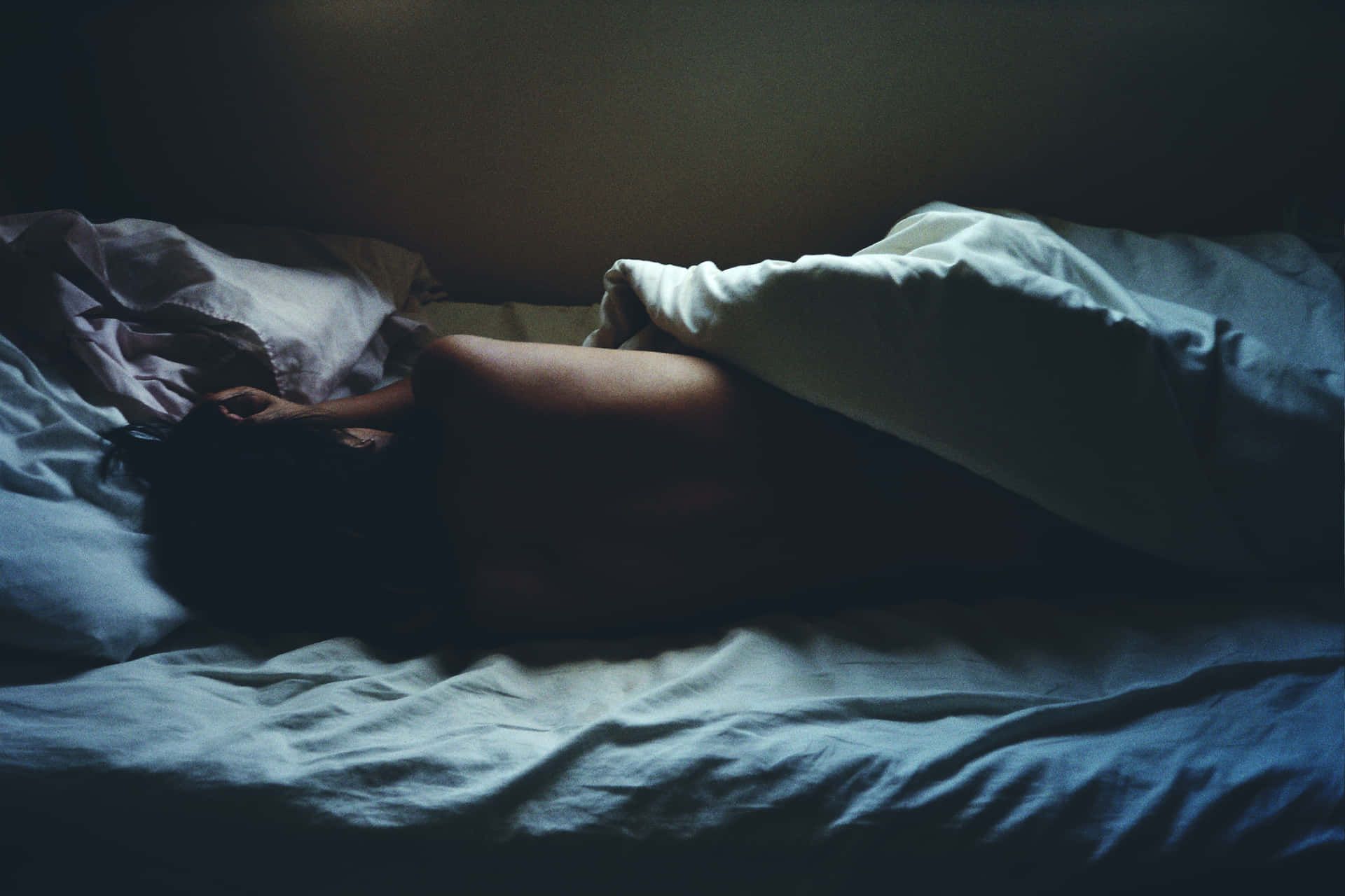 1920x1280 Download Sleeping Man In A Dark And Messy Room Wallpaper