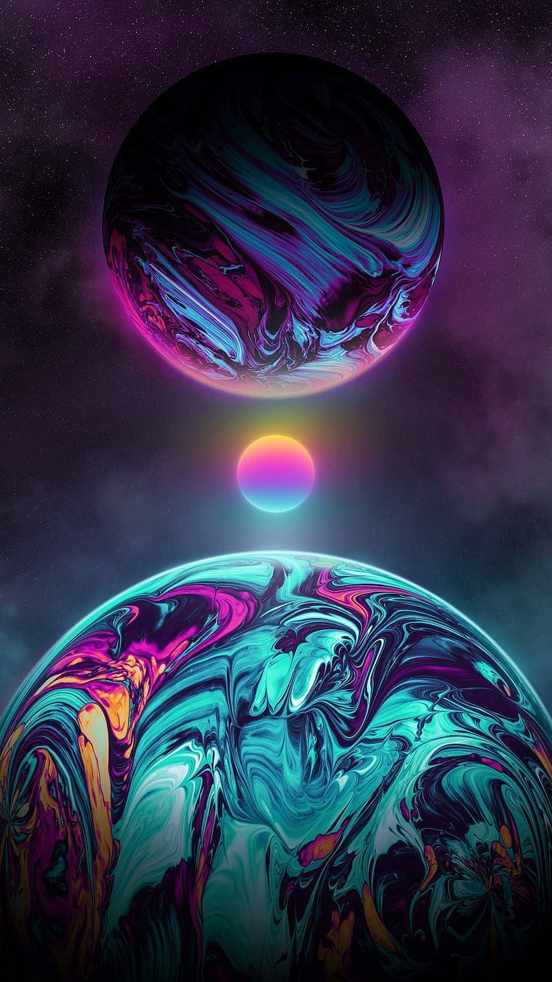 Neon Earth Wallpapers - Top Free Neon Earth Backgrounds - WallpaperAccess