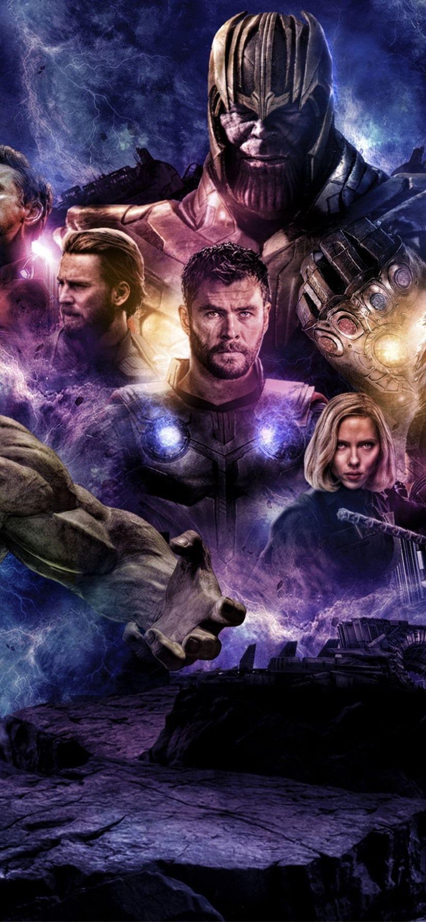 828x1792 Avengers Endgame Wallpaper
