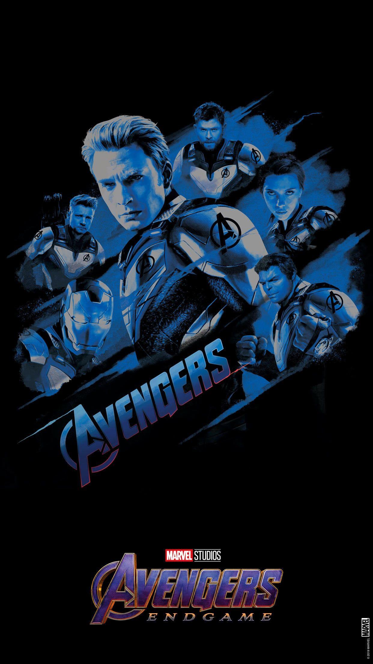 1242x2209 Avengers: Endgame - Hình nền di động