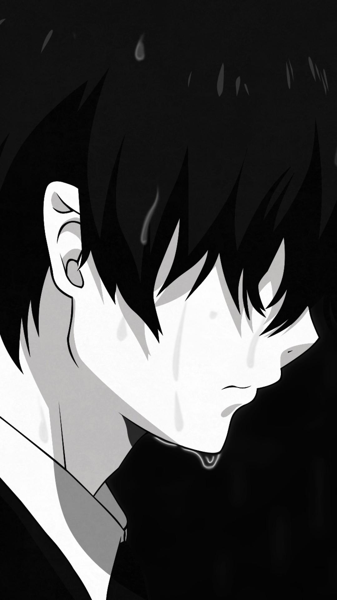 1080x1920 Sad Anime Profile Picture Wallpaper
