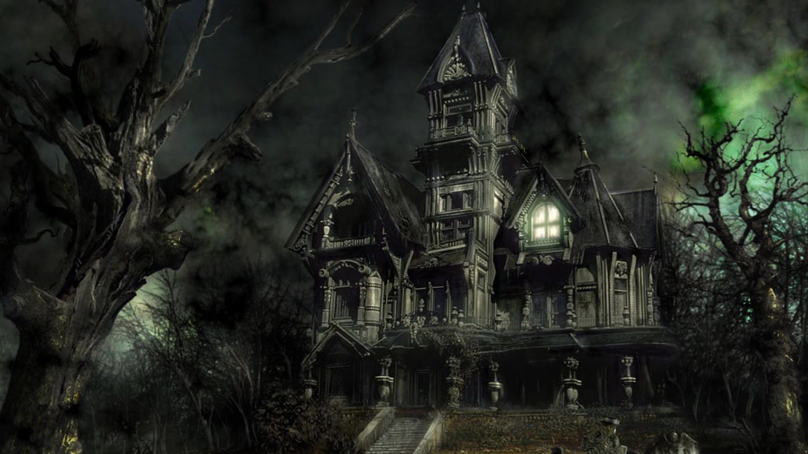 Spooky House Wallpapers - Top Free Spooky House Backgrounds ...