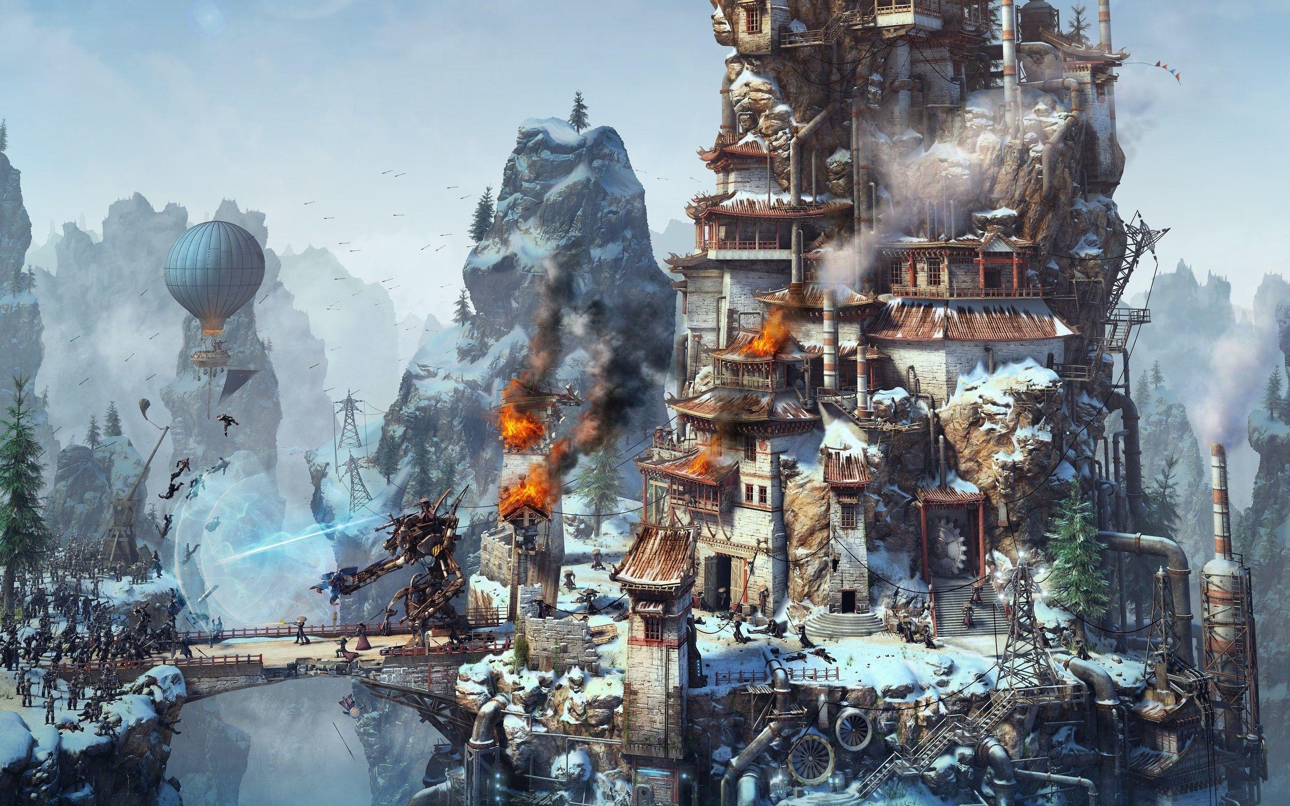 2560x1600 steampunk art wallpaper STEAMPUNK