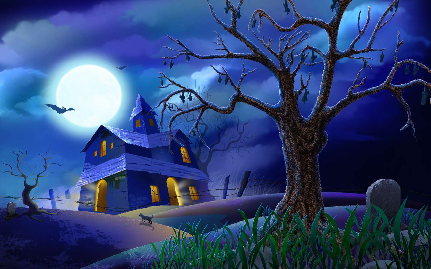 1500x938 Best Free Spooky and Fun Halloween Wallpaper