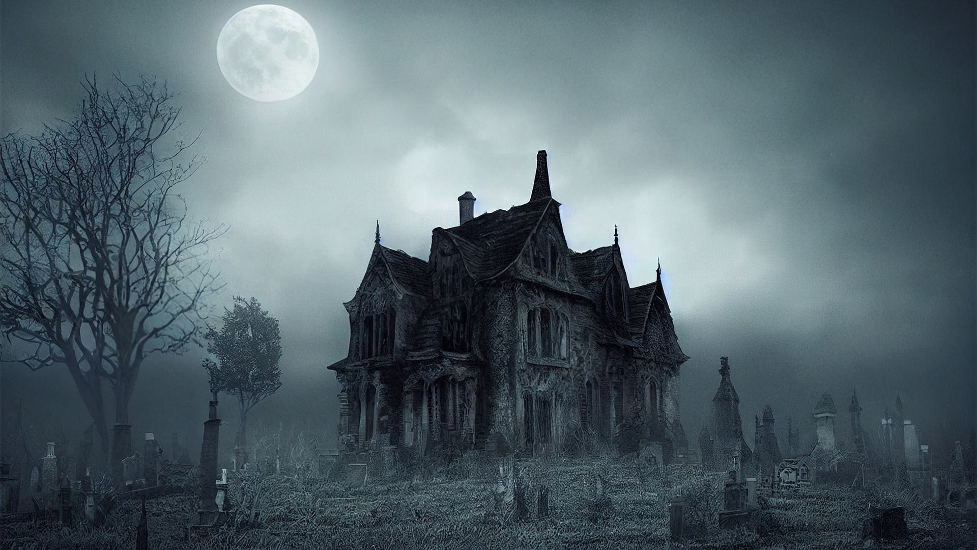 Spooky House Wallpapers - Top Free Spooky House Backgrounds ...