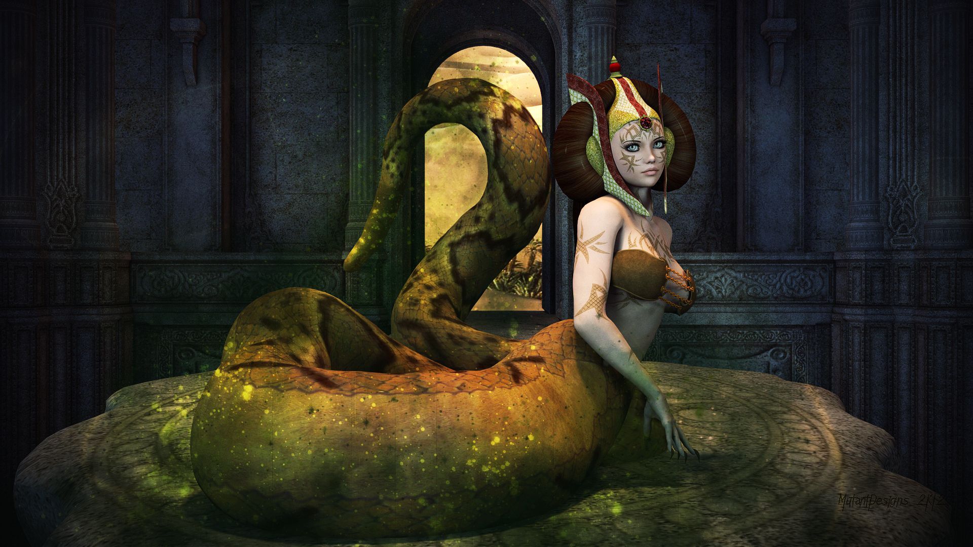 1920x1080 Mobile wallpaper: League Of Legends, Snake, Video Game, Cassiopeia (League Of Legends), Cassiopeia, 736315 download the picture for free