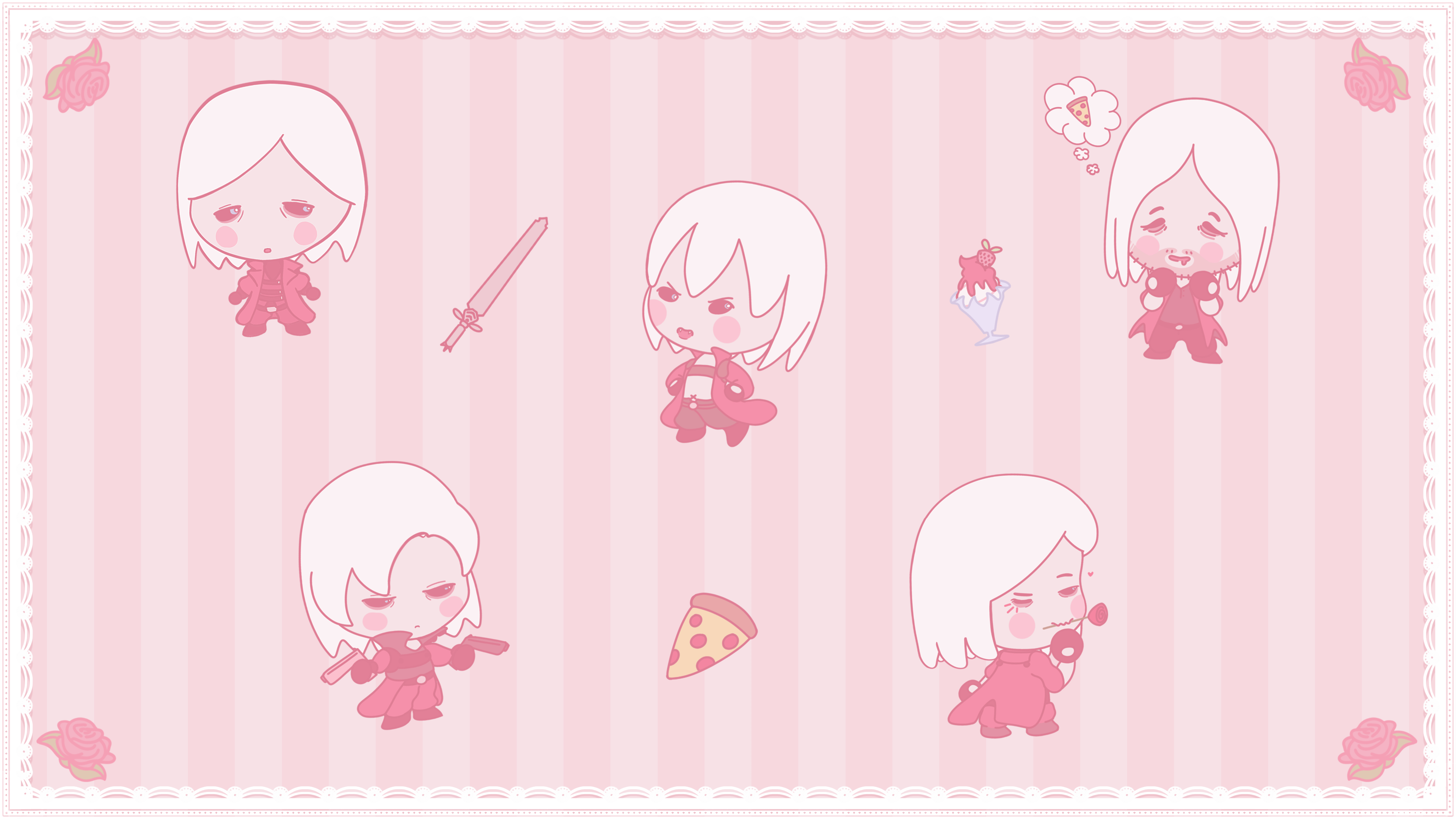 3840x2160 Fanart) Sanrio Inspired Dante Wallpaper [4K]