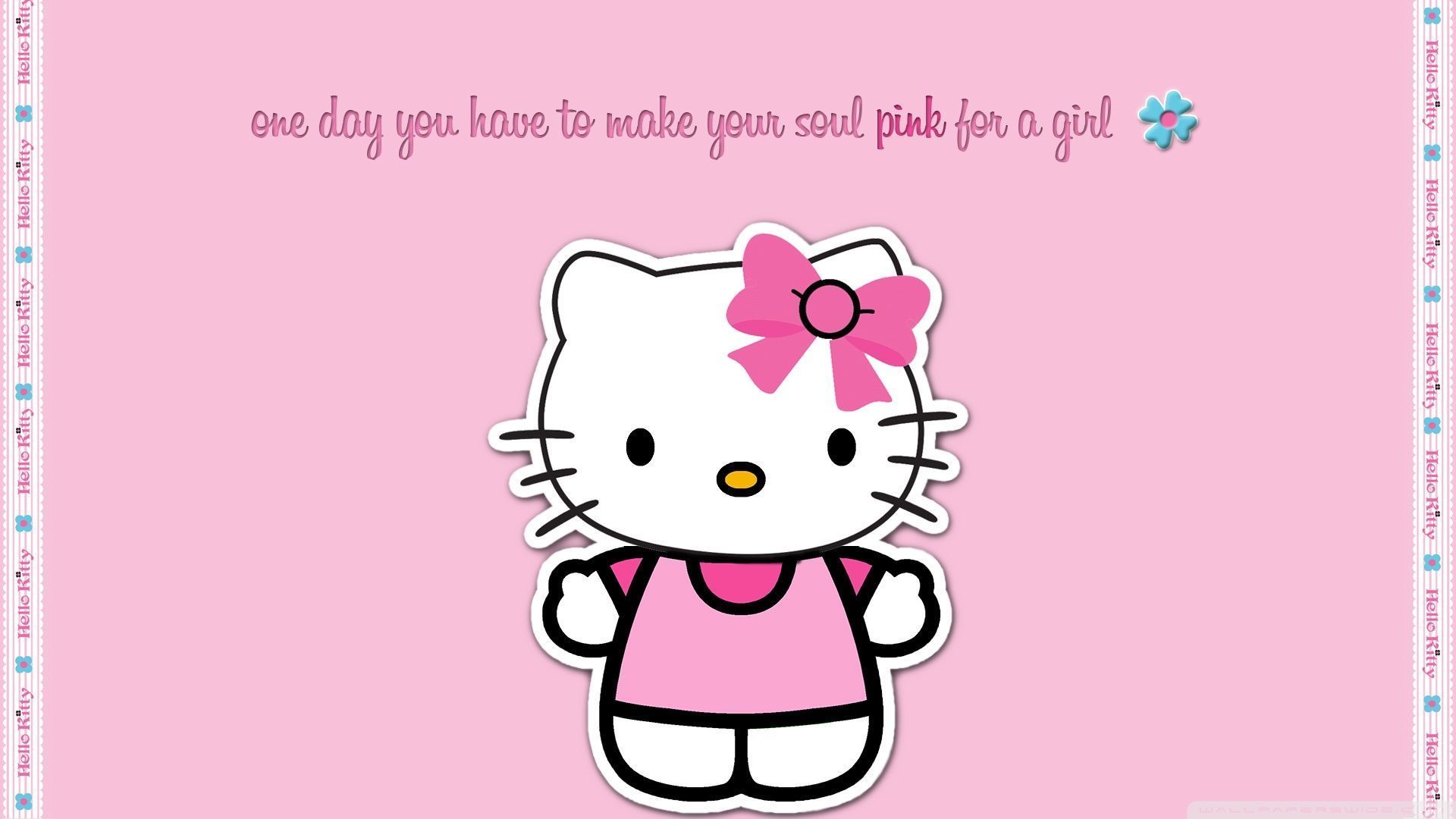 1920x1080 Pink Hello kitty Ultra HD Desktop Background Wallpaper for 4K UHD TV : Widescreen & UltraWide Desktop & Laptop