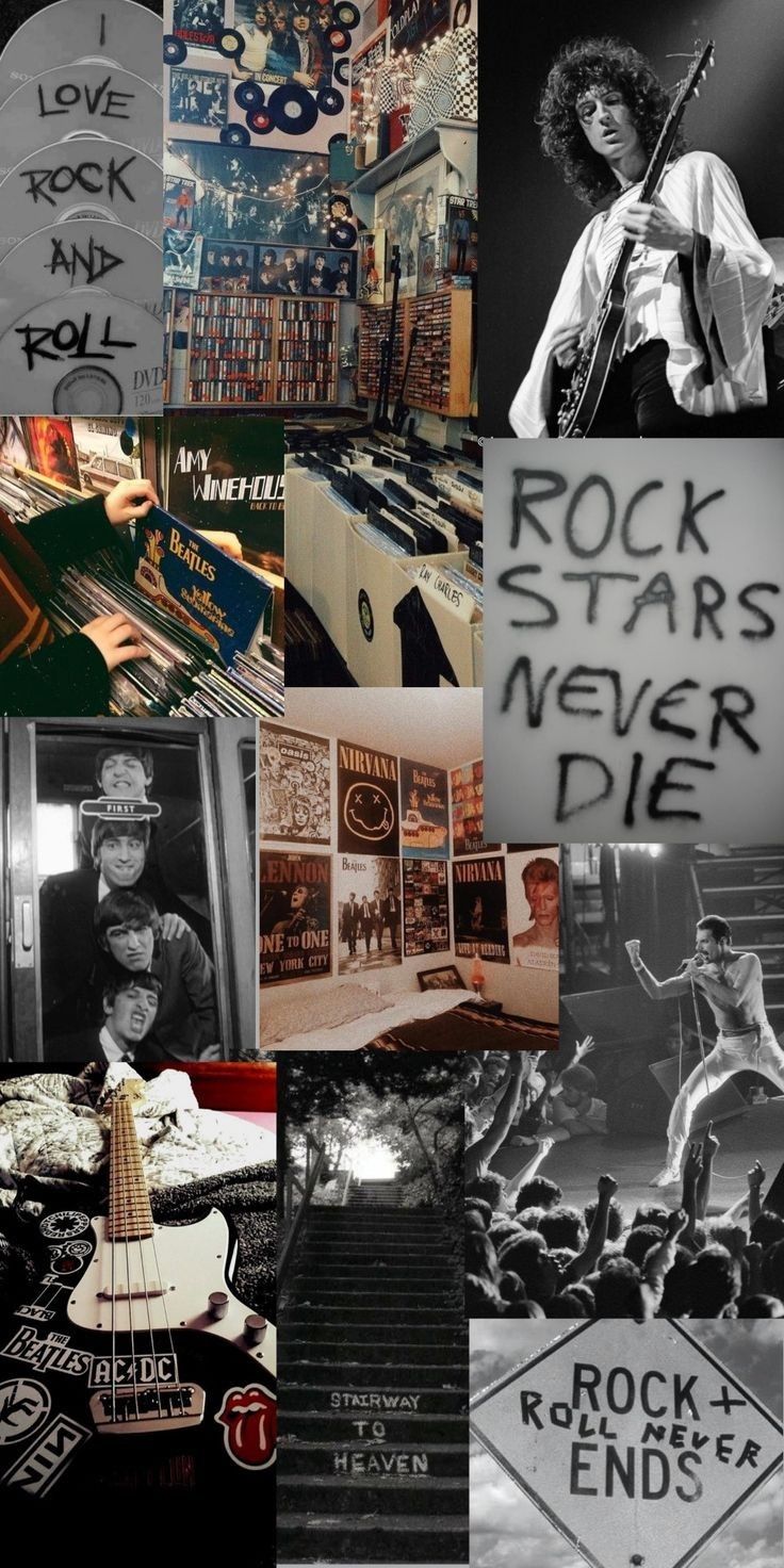 736x1472 wallpaper. iPhone wallpaper rock, Rock band posters, Rock collage
