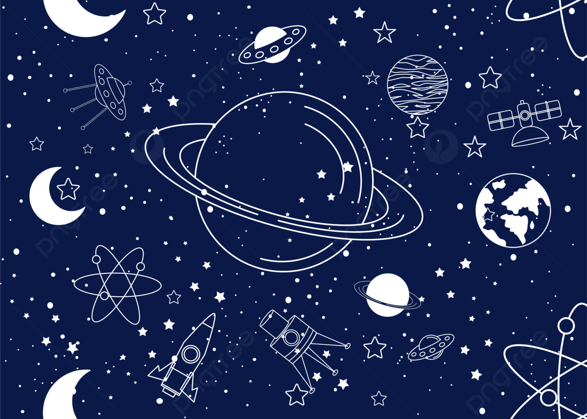 1200x857 Color Seamless Space Pattern Background, Satellite, Drawn, Outline Background Image And Wallpaper for Free Download