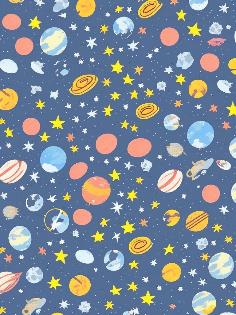 768x1024 Free Space iPhone Wallpaper Maker