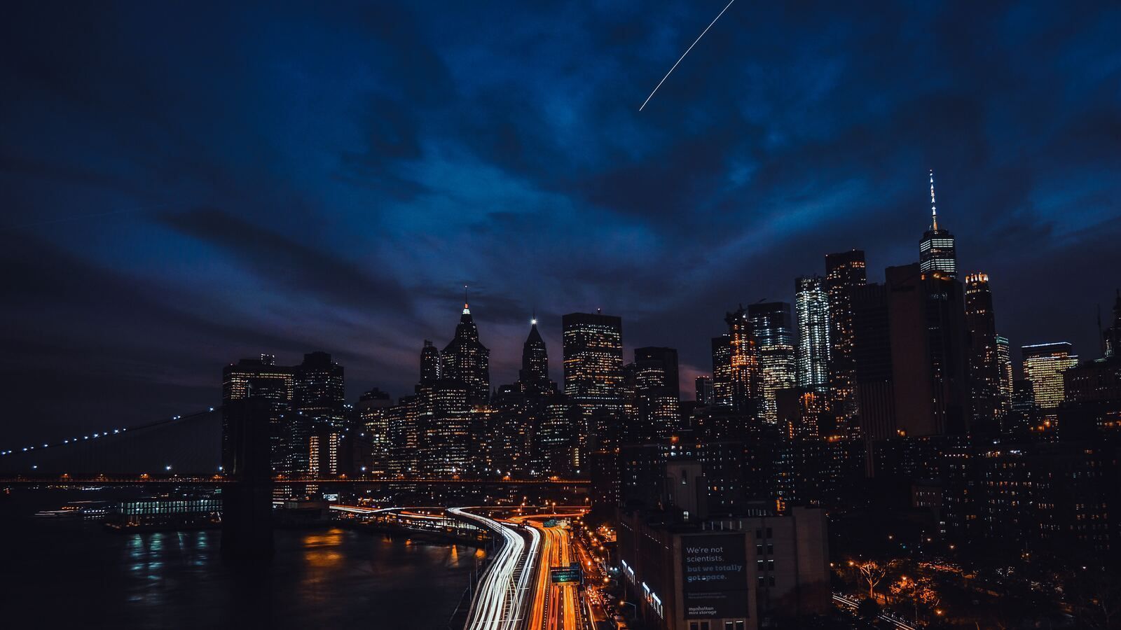 1600x900 Newyork Night Buildings 4k 1600x900 Resolution HD 4k Wallpaper, Image, Background, Photo and Picture