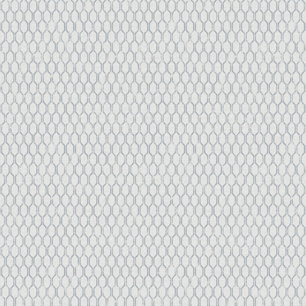 1000x1000 Linen Small Geo by Albany / Navy : Wallpaper Direct