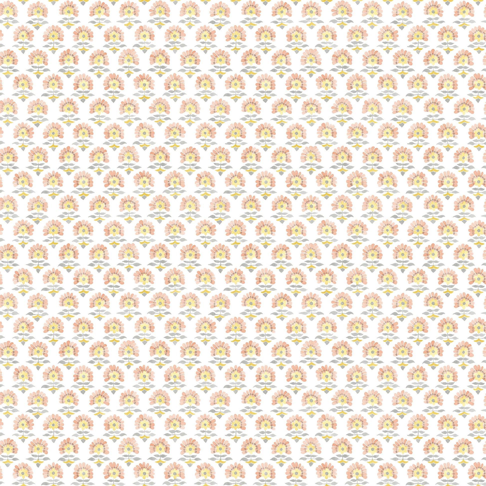 1946x1946 SP1468 Small Prints Petite Fleur Wallpaper Yellow