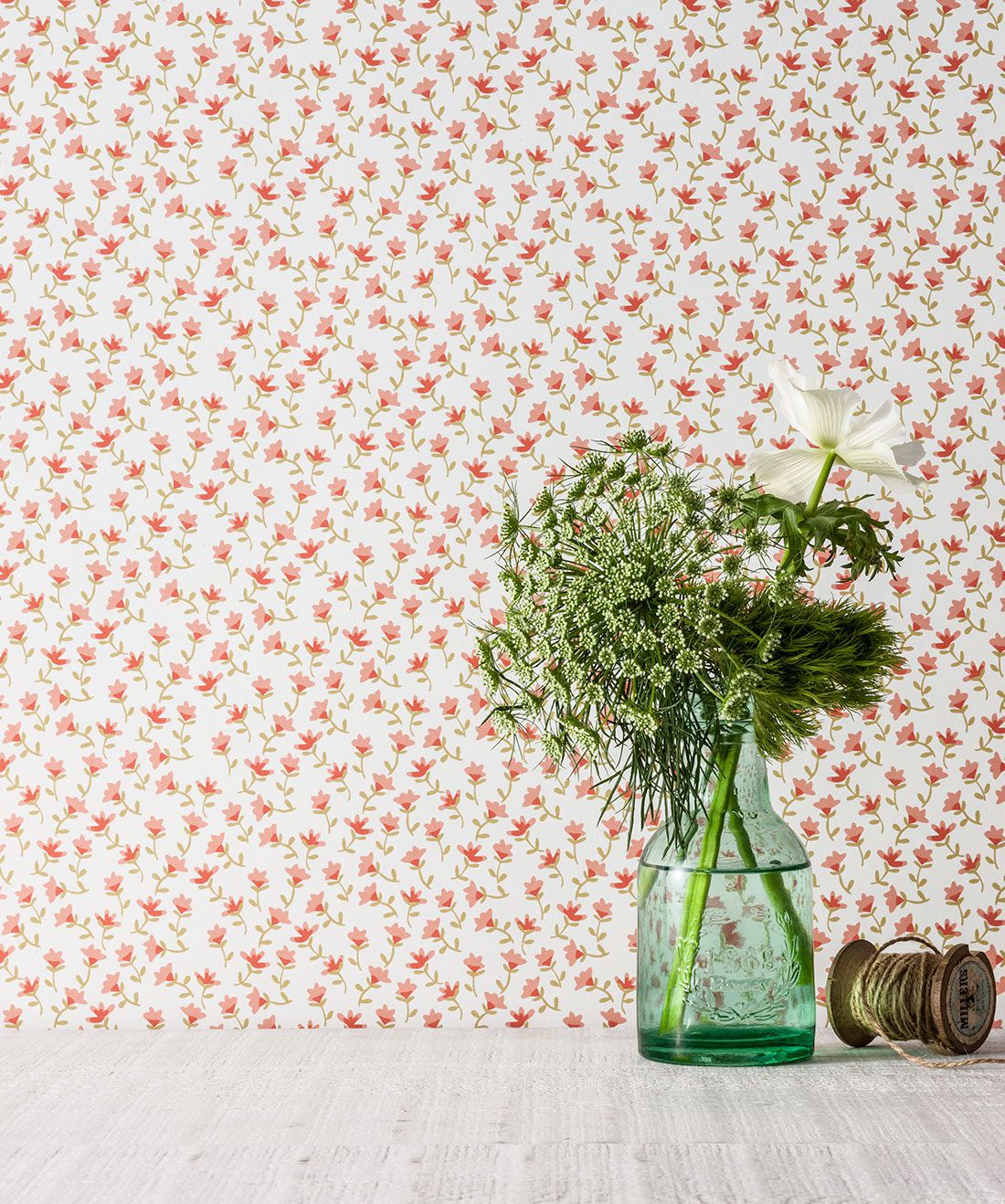 1100x1318 Tiny Flowers Wallpaper • Small Floral Pattern EU