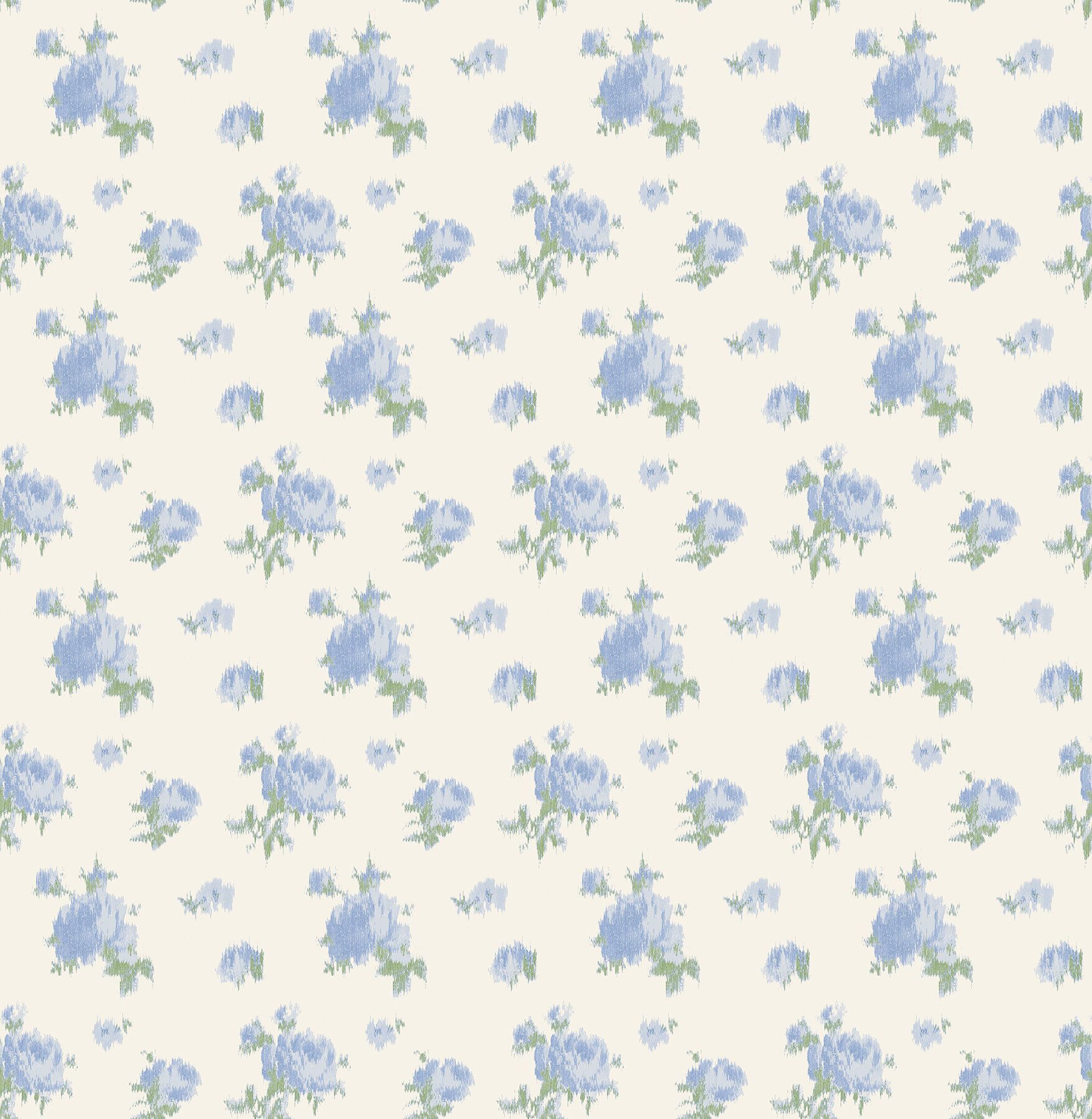 1757x1800 LoveShackFancy Rose Small Print 33' L x 20.5 W Wallpaper Roll