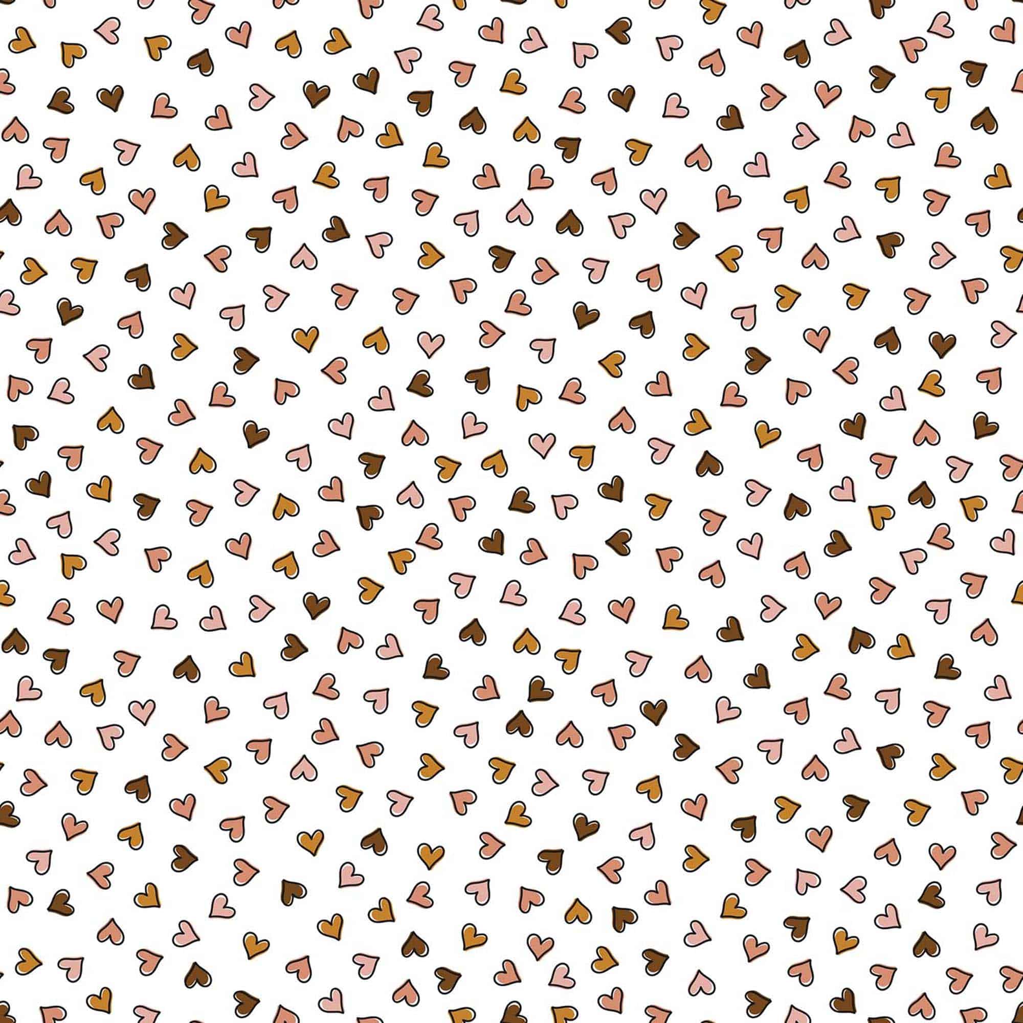 2000x2000 Small Hearts Wallpaper And Stick Or Non Pasted