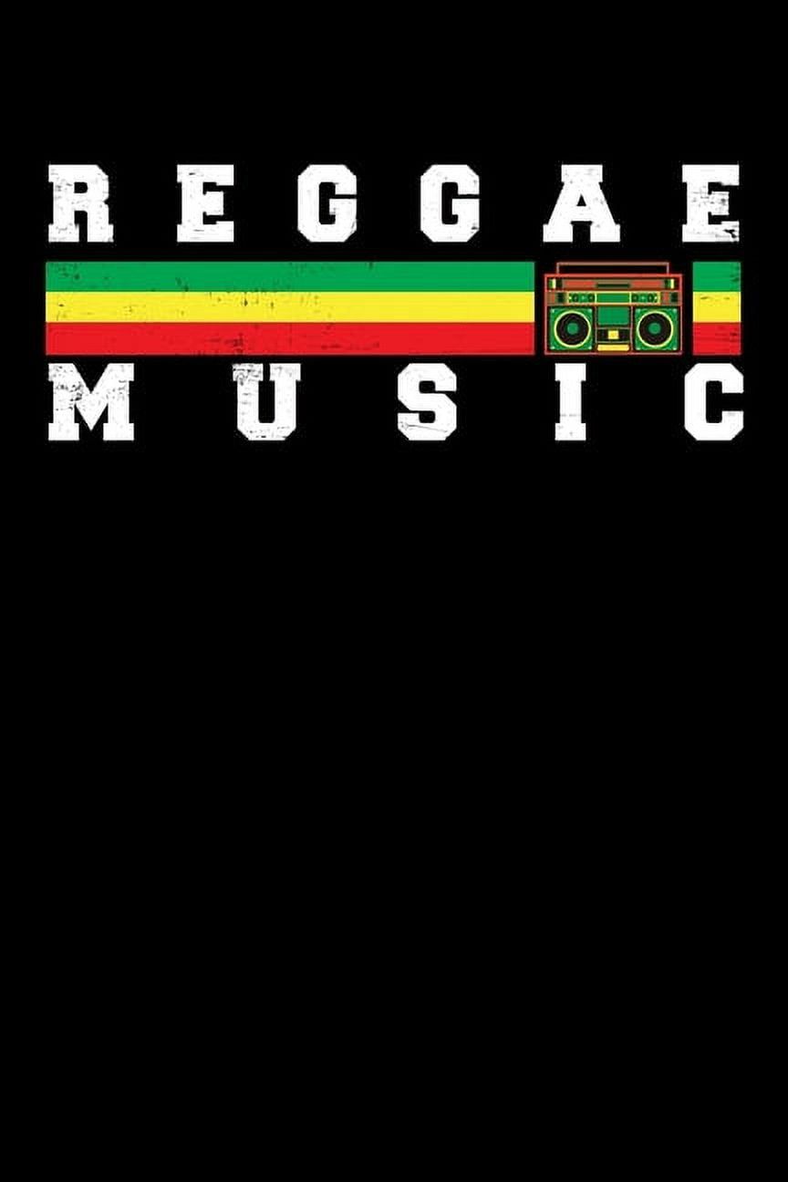 864x1296 Reggae Music : Gift idea for reggae lovers and jamaican music addicts. 6 x 9 inches pages (Paperback)