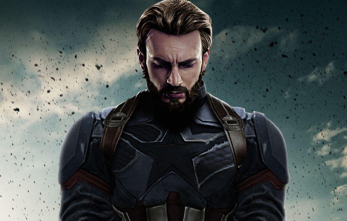 Hình nền 1332x850 Captain America, Chris Evans, Steven Rogers, Avengers