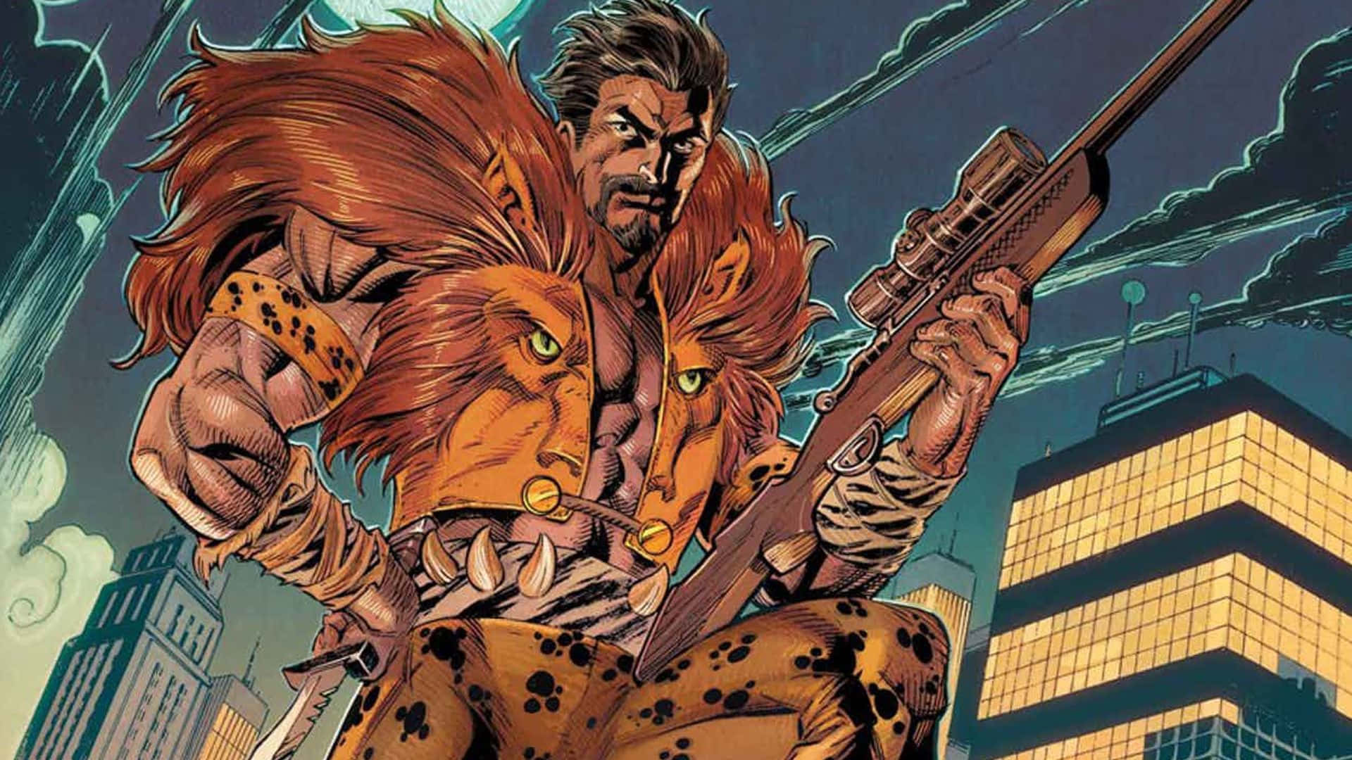 1920x1080 Download Kraven The Hunter in Action Wallpaper