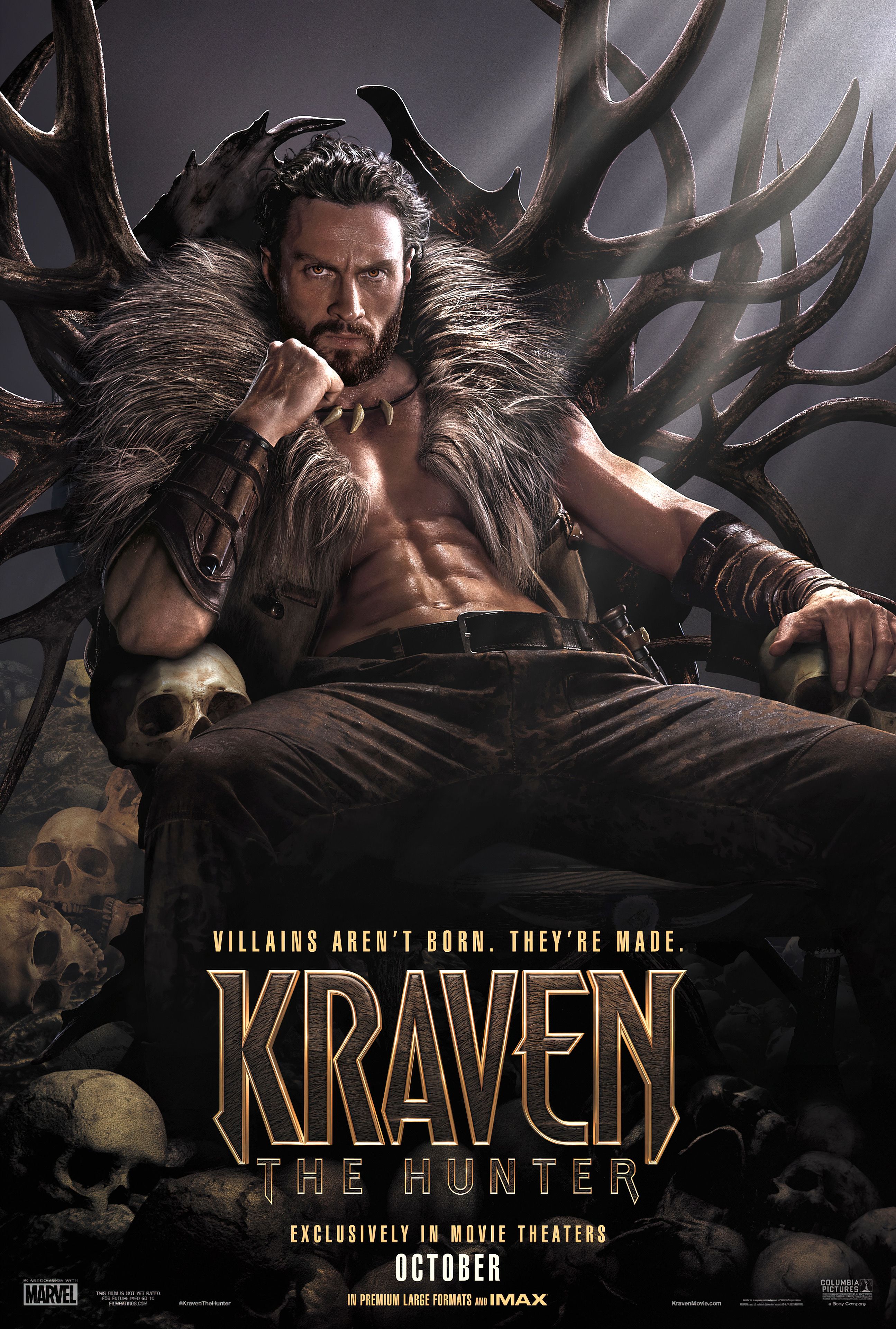 2590x3840 Komix Bro on X: NEW Kraven The Hunter (4K UHD) OFFICIAL MOVIE POSTER!
