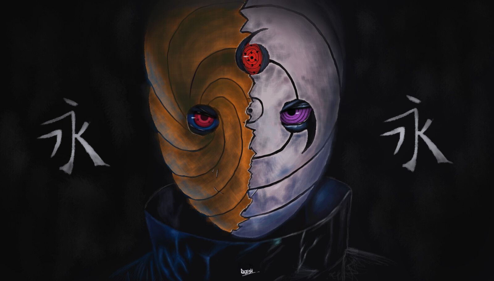 1600x912 Obito Uchiha