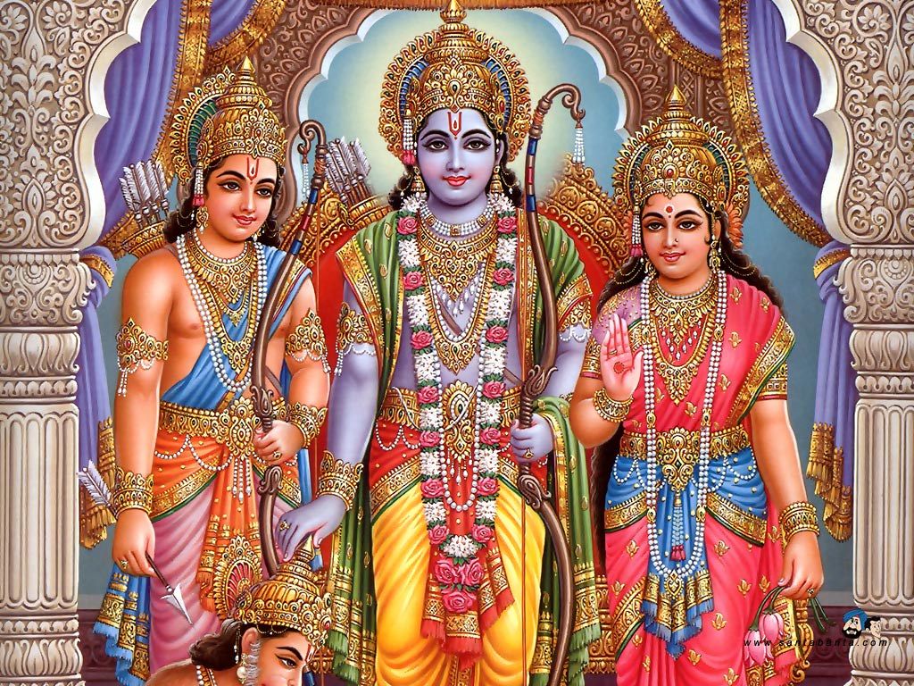 1024x768 Shree Ram Laxman Sita Mata Hanumanji. शून्यस्यः