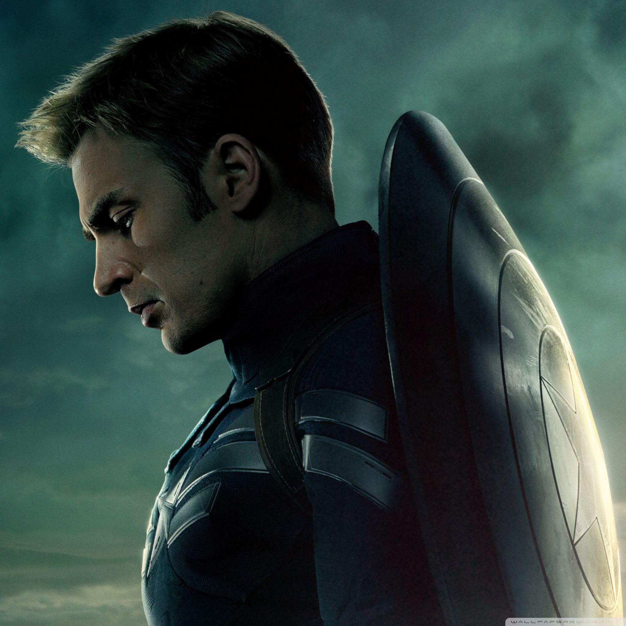 2048x2048 Captain America The Winter Soldier Chris Evans ❤ Máy tính để bàn HD 4K