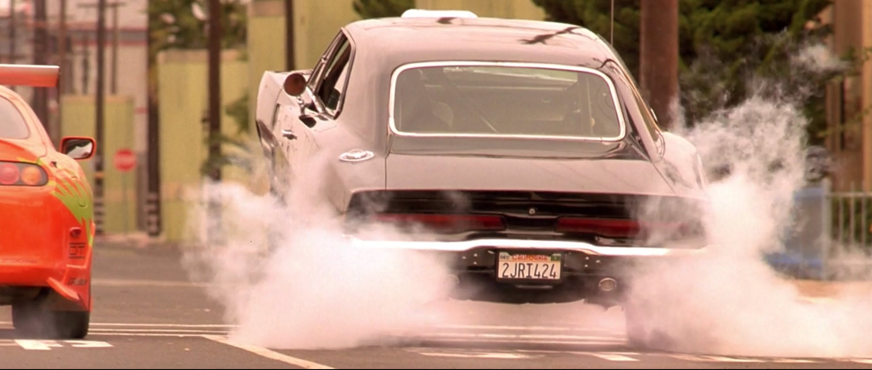 2876x1223 Most furious? Dom Toretto's Chargers are muscled maniacs