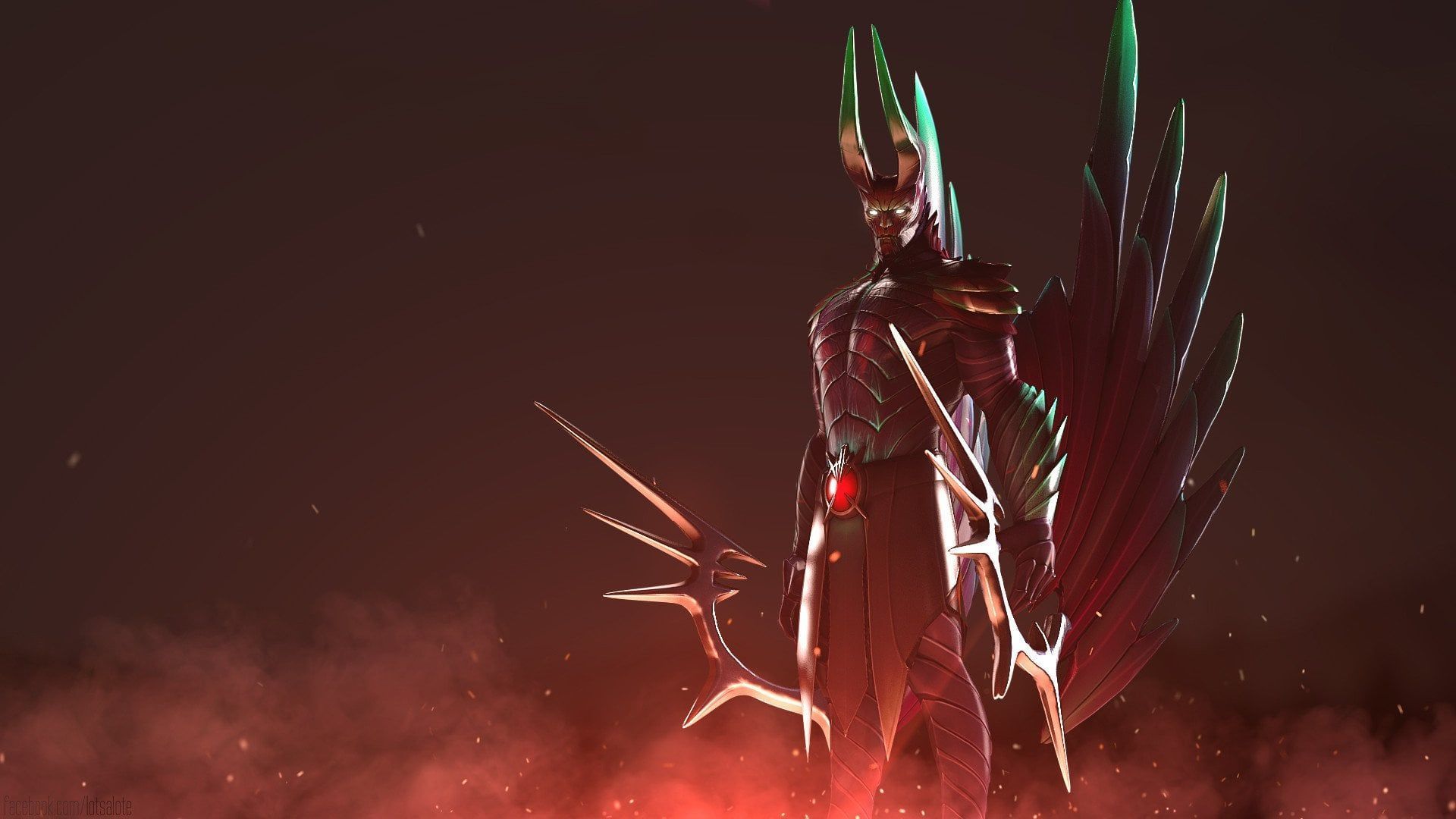1920x1080 Made some Terrorblade wallpaper today