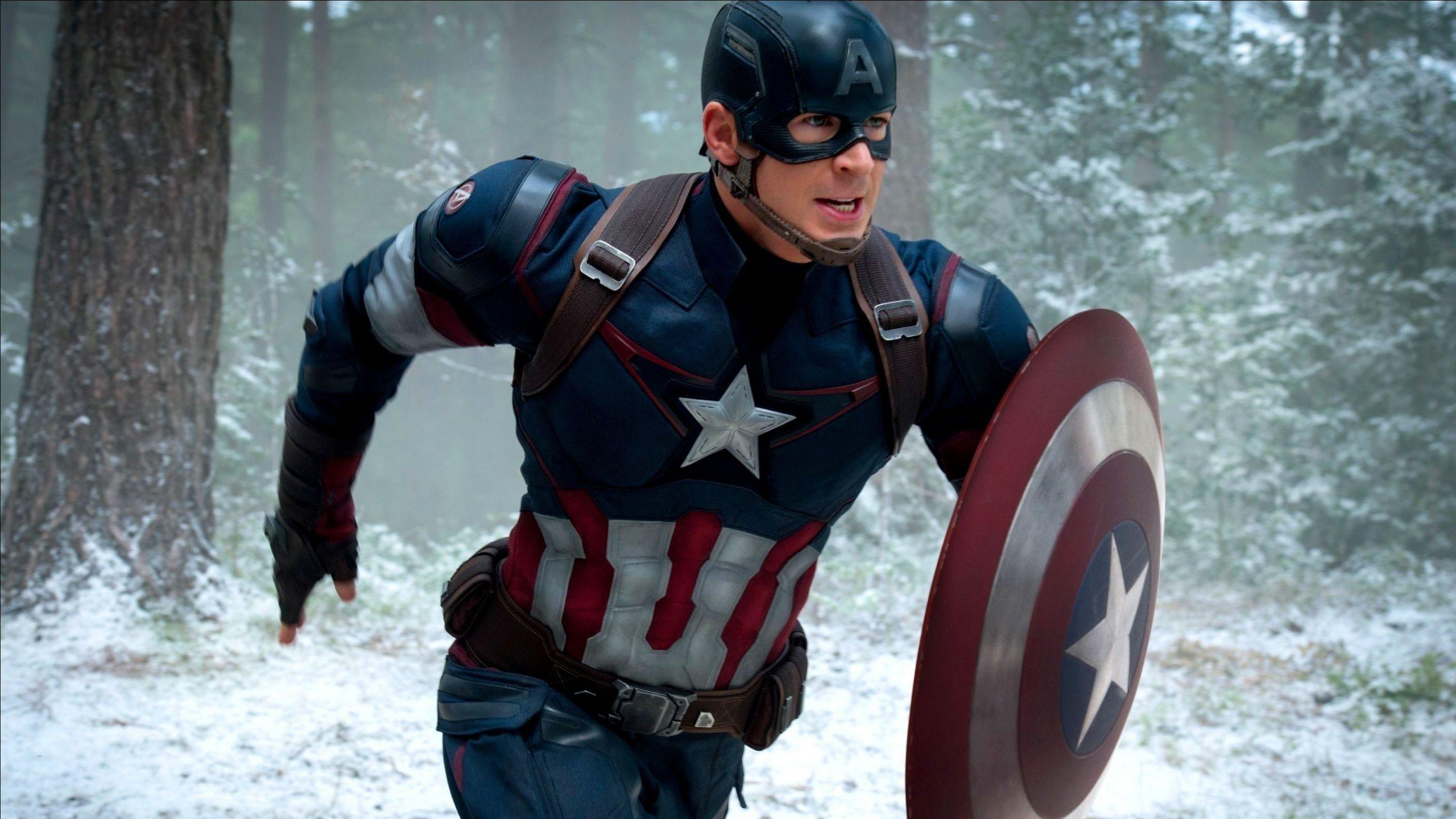 2560x1440 Hình nền Captain America Chris Evans mới FULL HD 1080p cho PC