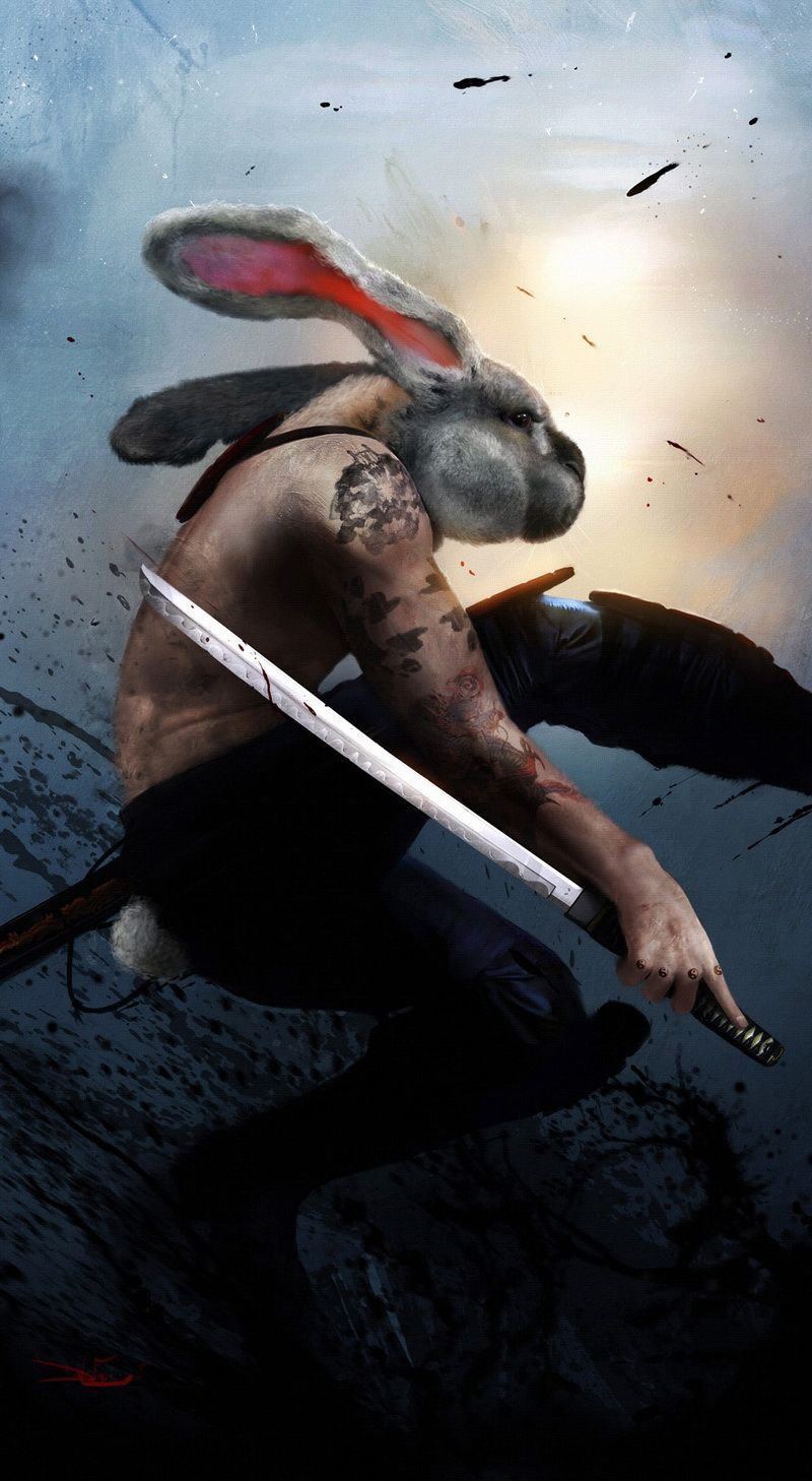 800x1458 Bunny Warrior