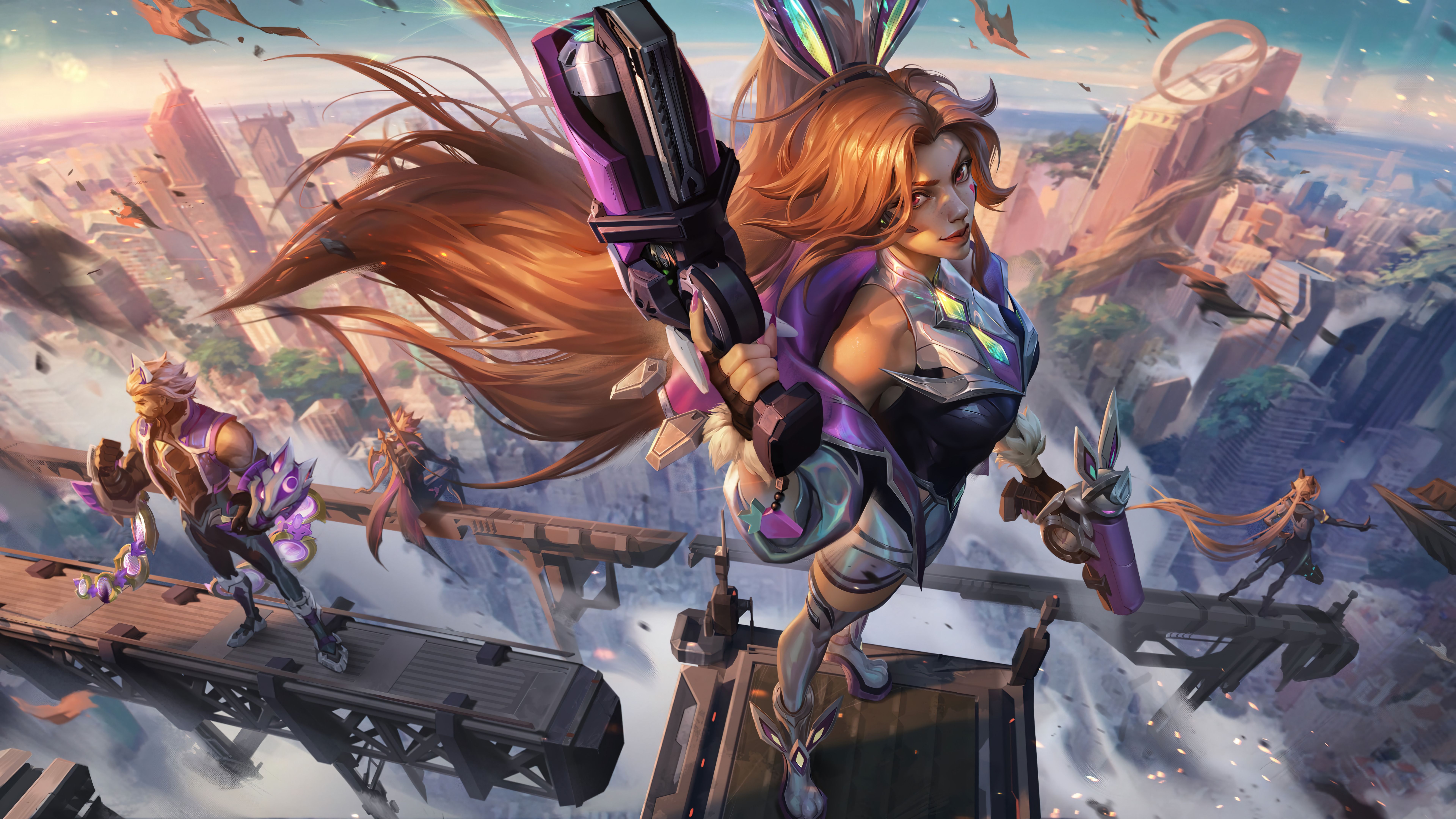 7680x4320 BATTLE BUNNY MISS FORTUNE