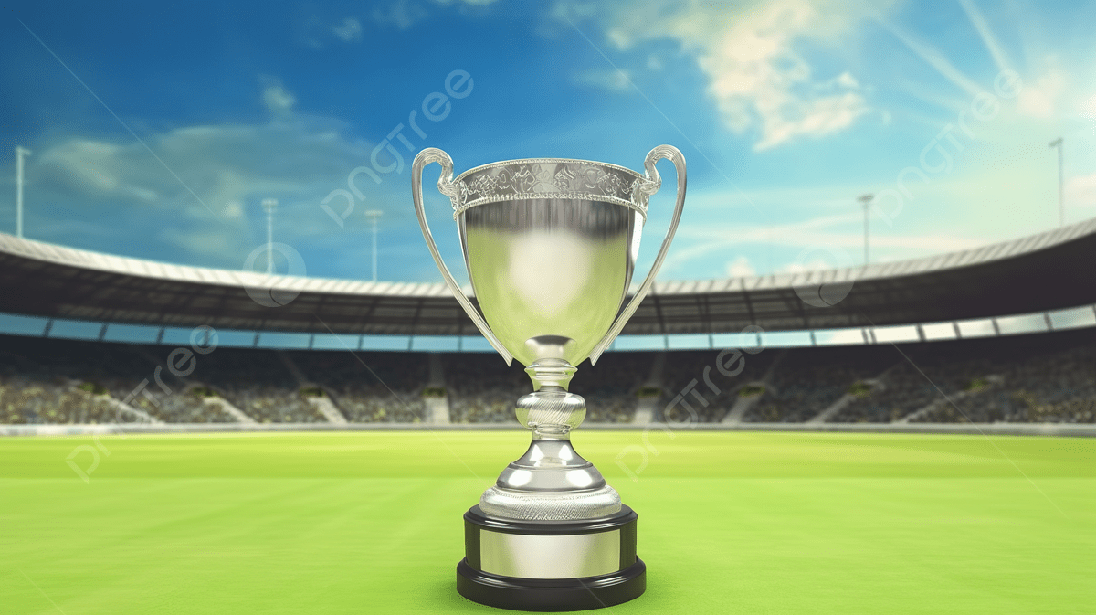 1200x673 Silver Trophy Cup And Copy Space Showcased In 3D Rendered Cricket Stadium Or Playground Background, T Cricket Team, Cricket Match Background Image And Wallpaper for Free Download