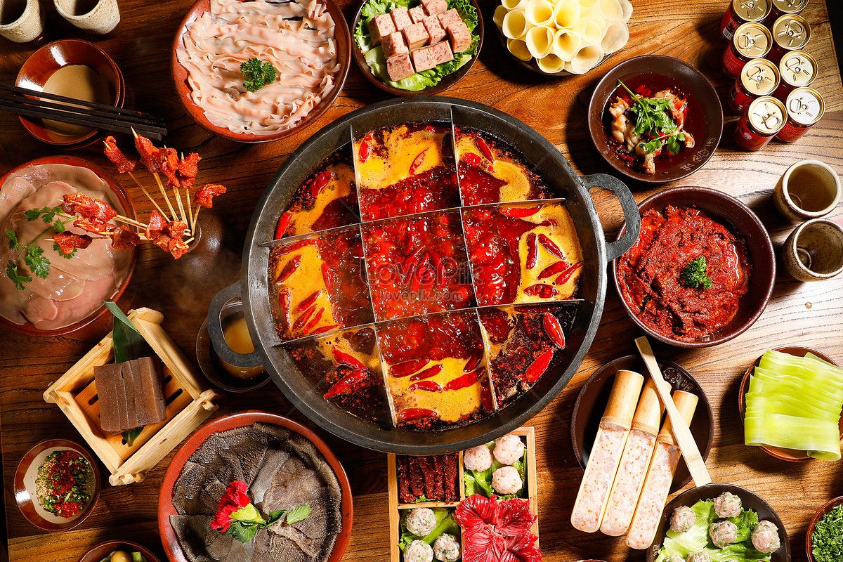 1200x800 Download Jiugongge Hot Pot HD photo. Free