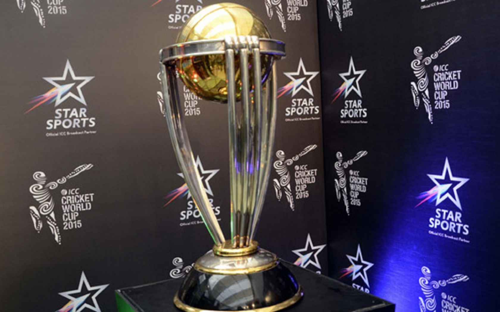 1680x1050 Cricket World Cup Trophy Wallpaper