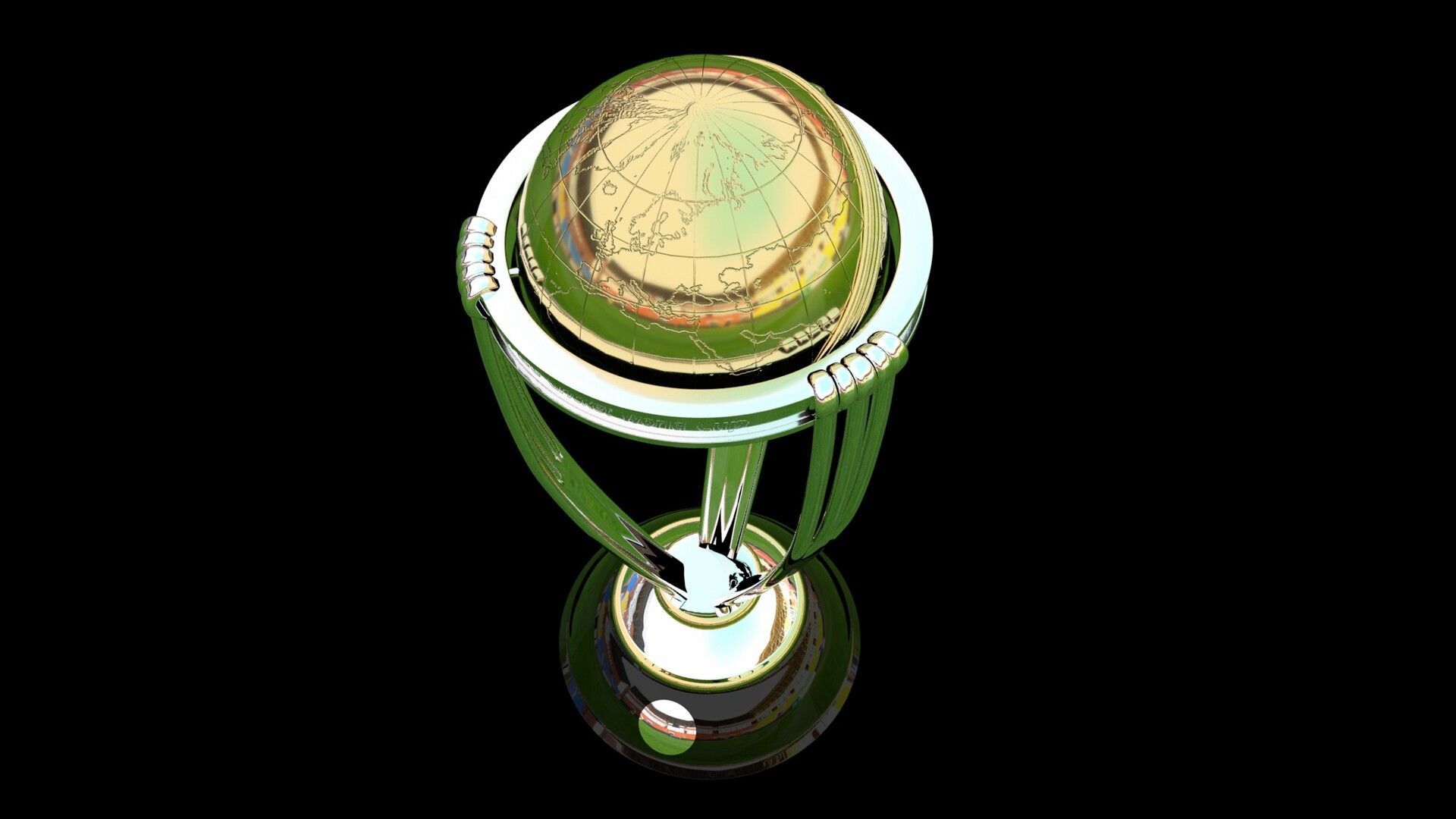 1920x1080 ICC Cricket World Cup Trophy