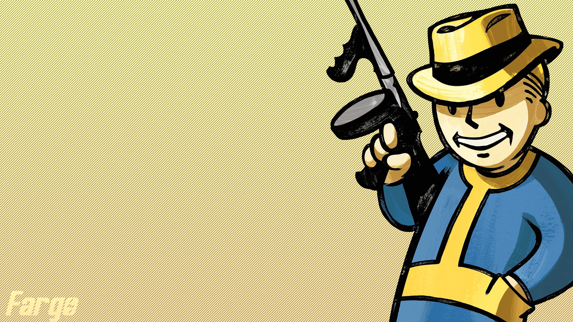 1920x1080 Gunner Vault Boy
