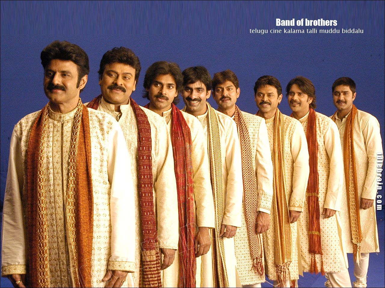 1280x960 Telugu cinema heroes song for Vajrostavam film wallpaper cinema, Bala Krishna, Nagarjuna, Venkatesh, Pawan Kalyan