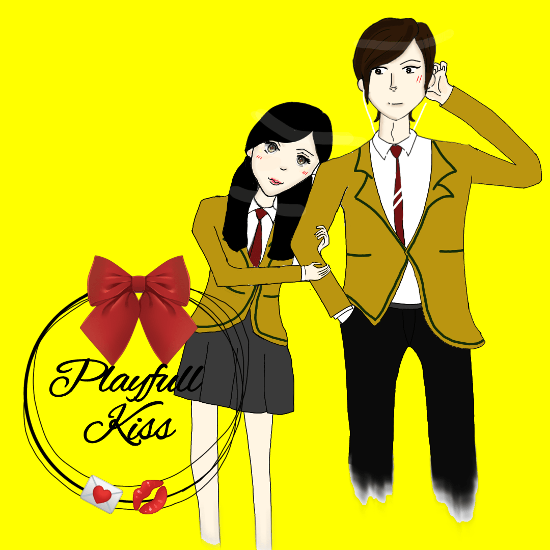 1080x1080 Playful Kiss