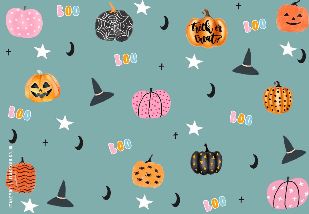 1080x750 Chic and Preppy Halloween Wallpaper Inspirations : A Witch's Harvest Wallpaper for Desktop I Take You. Wedding Readings. Wedding Ideas