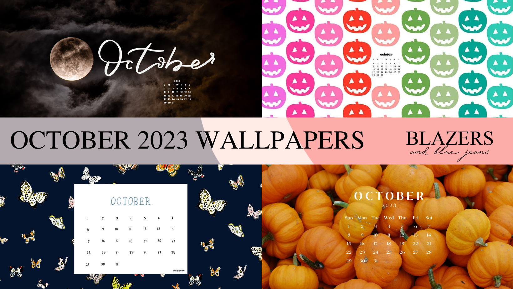1639x922 October 2023 Halloween Wallpaper and Blue Jeans