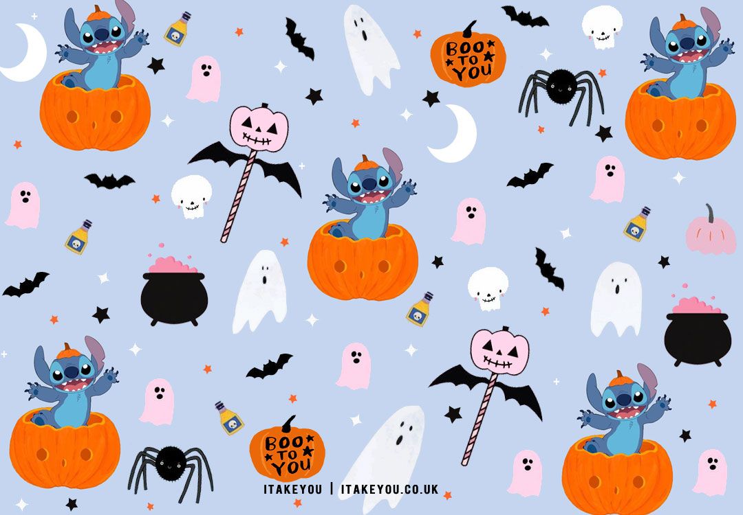 1080x750 Fun and Cute Stitch Wallpaper : Stitch Halloween Wallpaper for Desktop & Laptop I Take You. Wedding Readings. Wedding Ideas