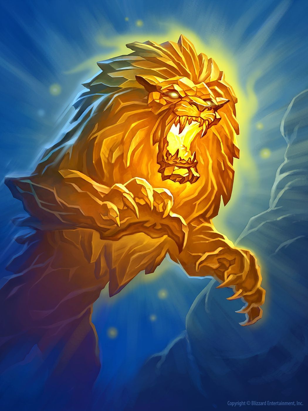 1050x1400 Golden lion Wallpaper Download