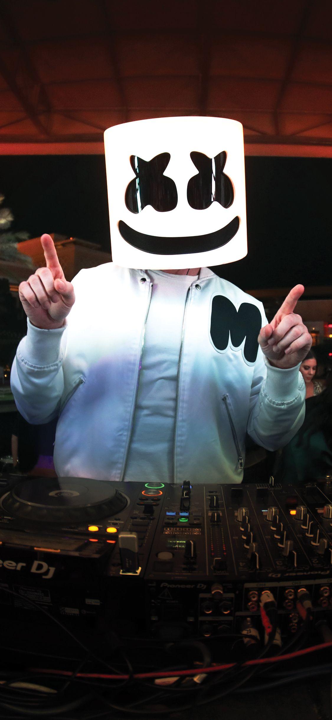 1125x2436 Marshmello 2018 iPhone XS, iPhone iPhone X HD 4k