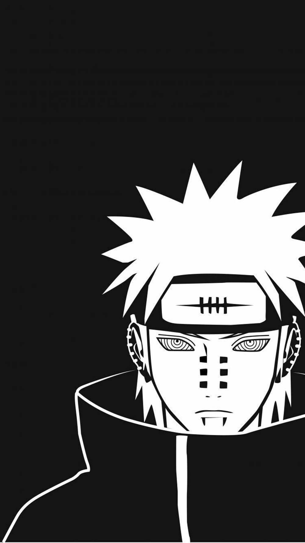 1000x1779 Download Naruto Black Akatsuki Yahiko Wallpaper