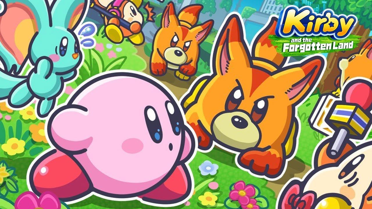 1280x720 Adorable New Art for Kirby and the Forgotten Land Released!