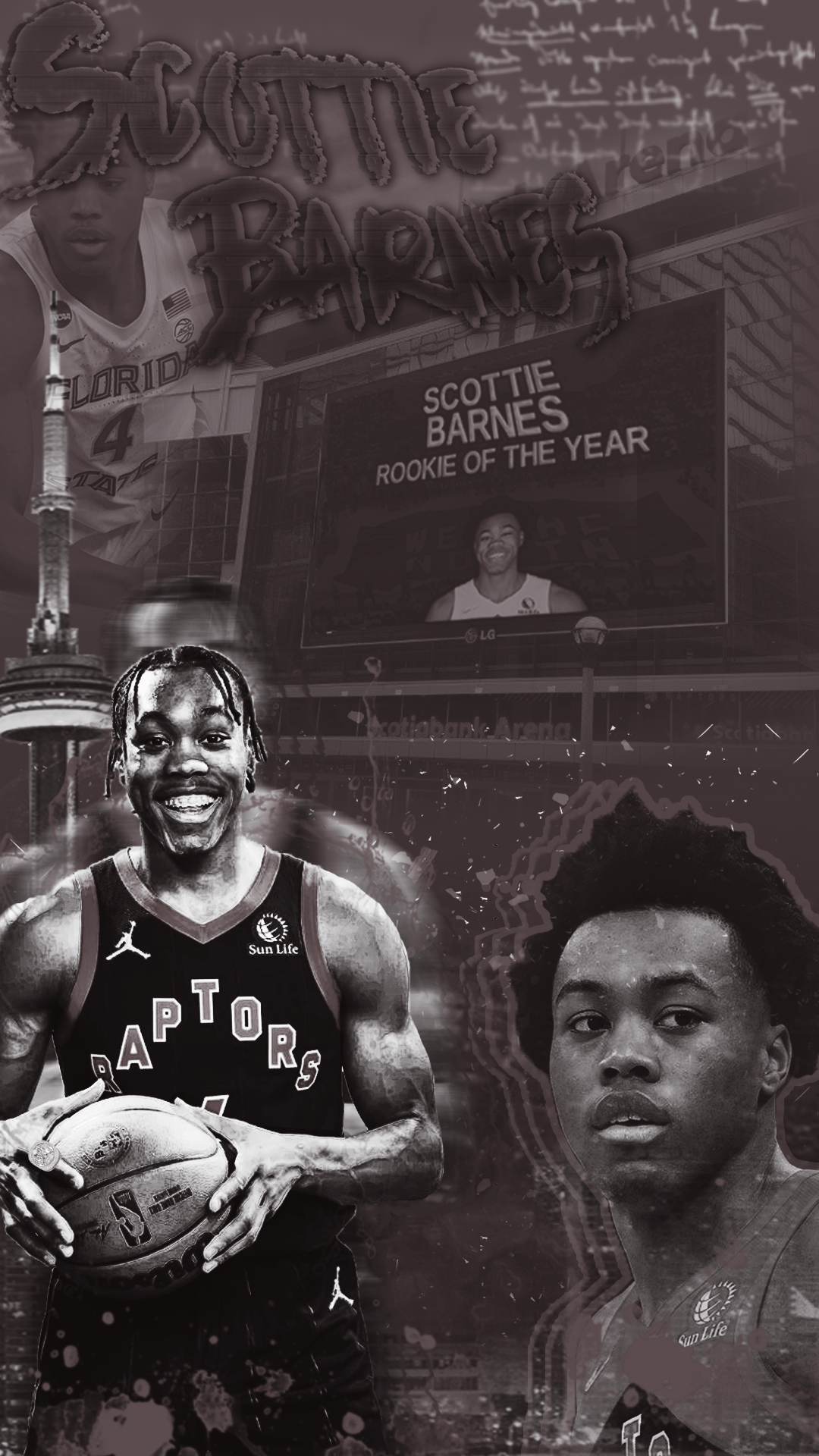 1080x1920 Scottie Barnes Wallpaper